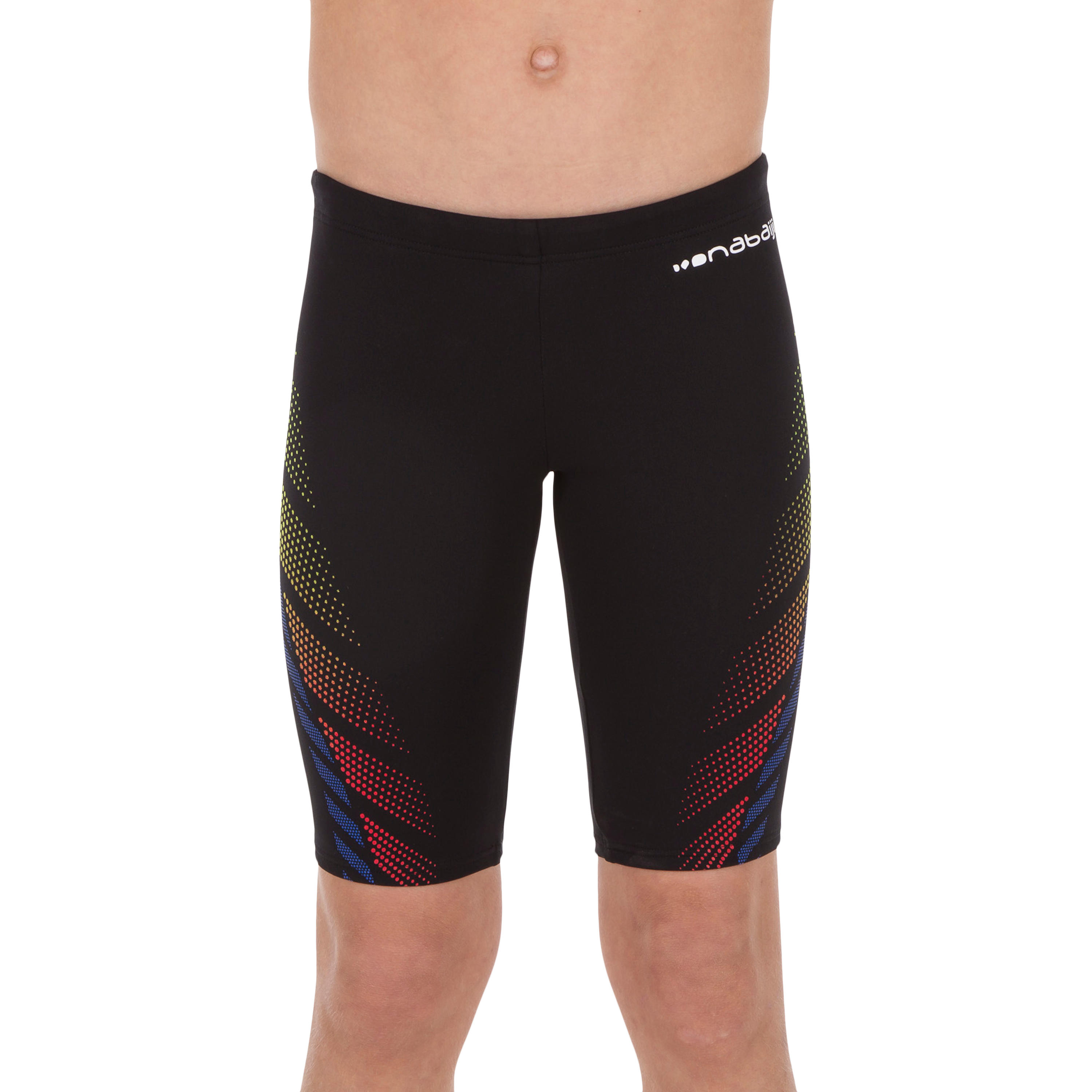 Bañador Azul Piscina Estampado Natación Jammer Nabaiji 900 Niño LSUMpGzqV